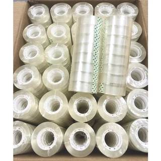 8ม้วน✅ เทปใสแกน1นิ้ว 18mm 36y เทปสำนักงาน เทปกาวม้วนเล็ก