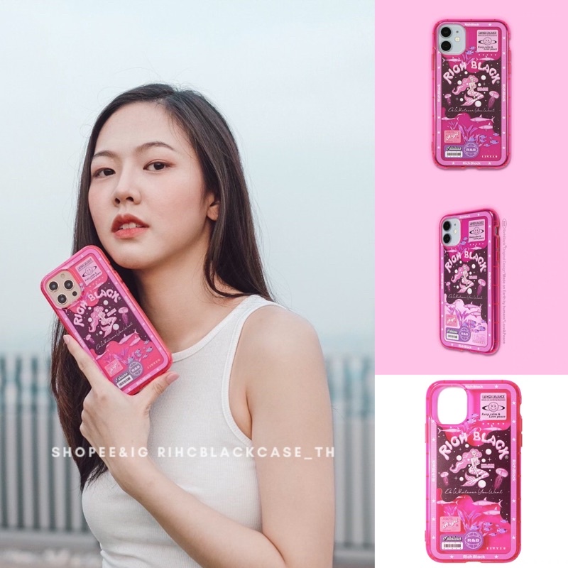 RichBlackcase แท้ Pink Mermaid เคสไอโฟน 16/16Pro/16Plus/16Promax ส่งฟรี