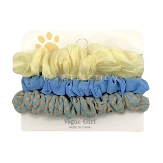 ยางรัดผม ยางผูกผม ยางรัดผมแฟชั่น Hair ellastic  Hair elastic Scrunchie