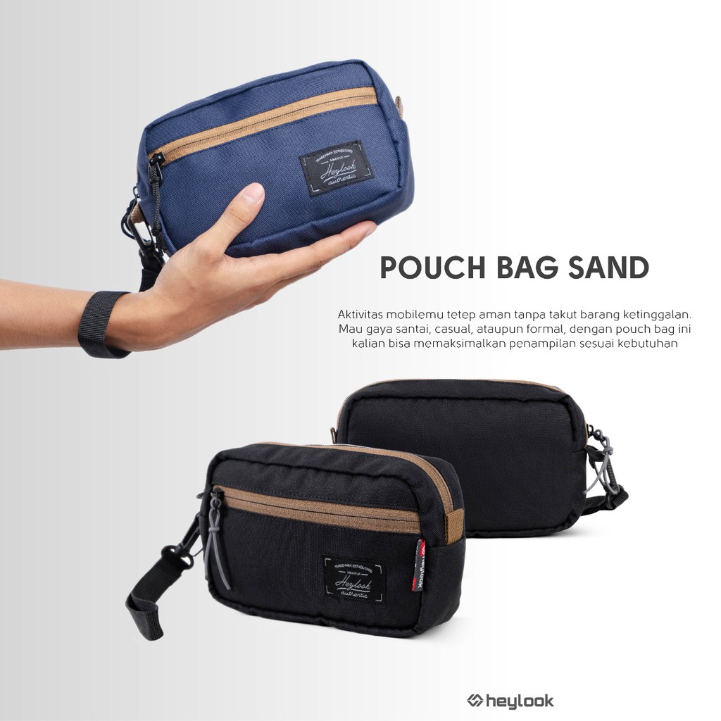 Heylook Official - Pouch Bag SAND Men Women Premium