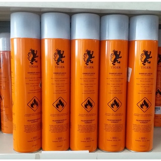 แก๊สกระป๋อง ยี่ห้อ Tiger ขนาด 618 ml / 350 g ใช้สำหรับในงานเชื่อมต่างๆ