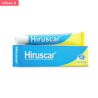 Hiruscar Gel 7กรัม และ 25 กรัม ฮีรูสการ์ เจลลดรอยแผลเป็น รอยจากการผ่าตัด อุบัติเหตุ ไฟไหม้ น้ำร้อนลวก อีสุกอีใส