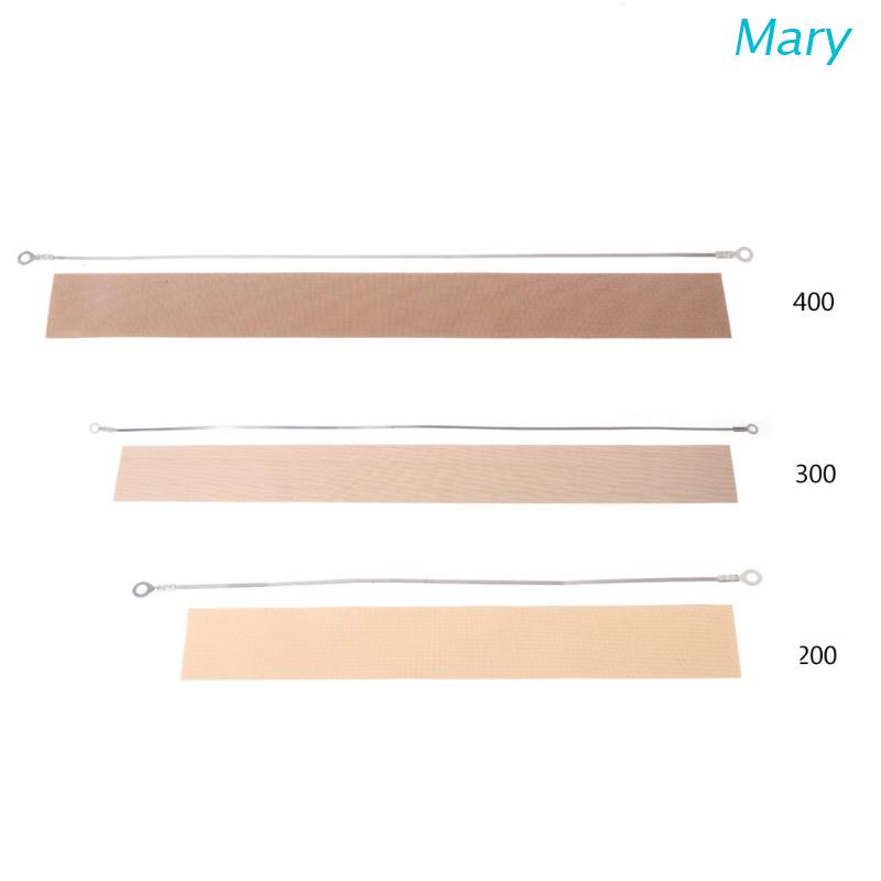Mary 200/300/400 มม. อิมพัลส์ซีลความร้อนลวดองค์ประกอบแถบซีลเครื่องซีลฝัน