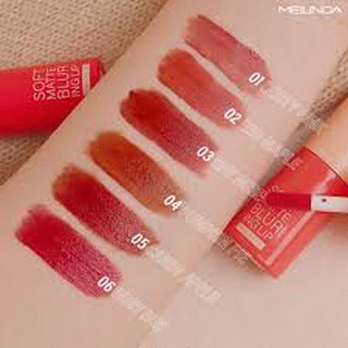 ใหม่!!! MEILINDA “Soft Matte Bluring Lip” ลิปเมลินดาเนื้อซอฟต์แมท นุ่ม