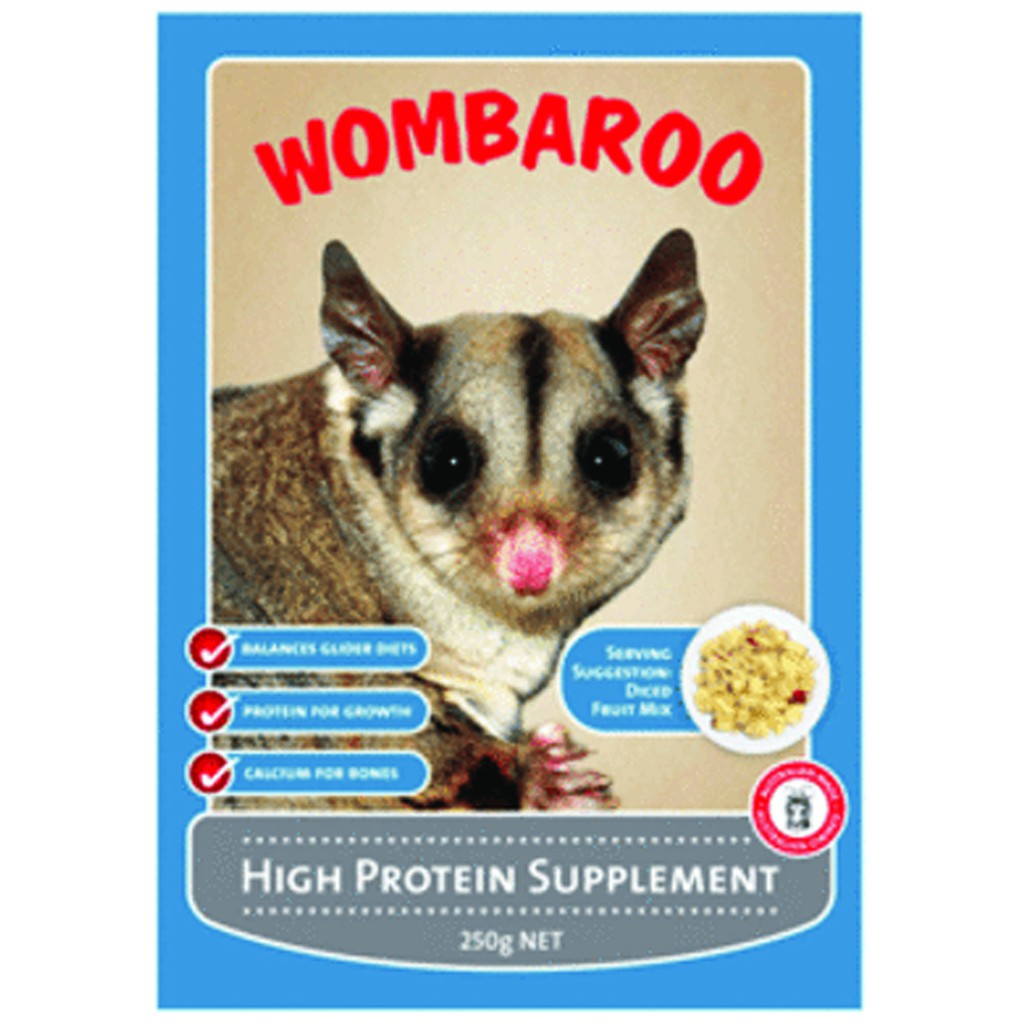 (แบ่งขาย 25g.) Wombaroo - High protein supplement วอมบารู เวย์โปรตีน อาหาร ชูการ์ไกลเดอร์