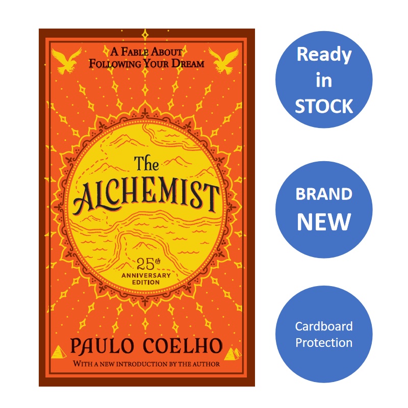 【iReading】The Alchemist English A Fable About Following Your Dream Paulo Coelho 25th Anniversary Edition Book