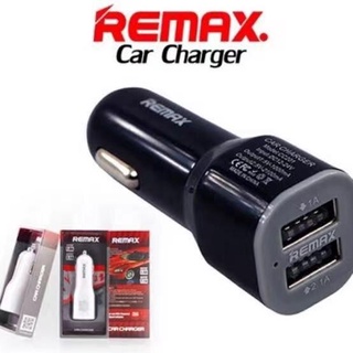 หัวชาร์จบนรถ Remax Car Charger 2usb