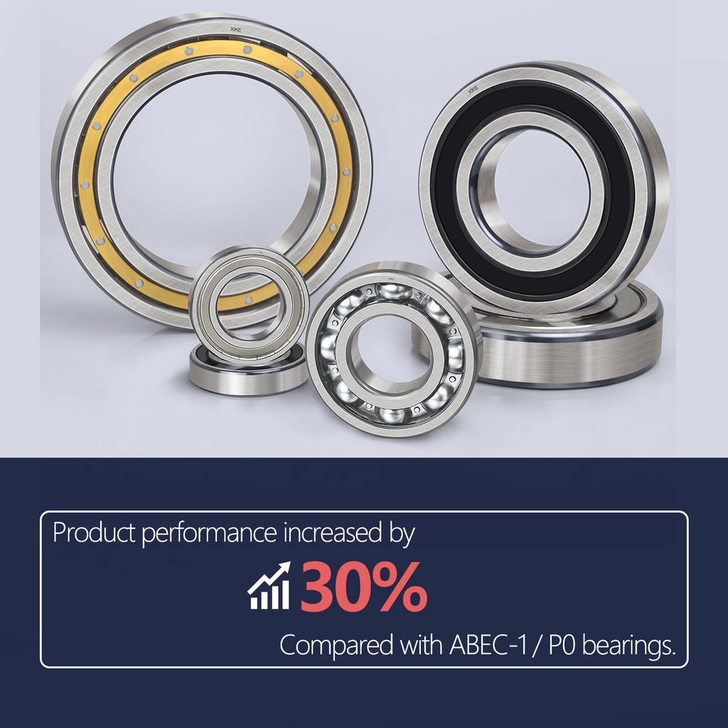 Xike R2 R2A R3 R3A R4 R4A R6 R8 R10 R12 R14 R16 R18 R20 R22 R24 2Rs/ZZ/OPEN ตลับลูกปืนเม็ดกลมร่องลึก - รูปที่ 5