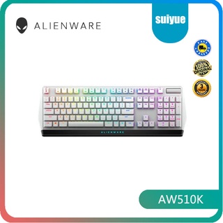 Alienware AW510K คีย์บอร์ดเกมมิ่งไม่มีคีย์เดี่ยว RGB cherry red axis