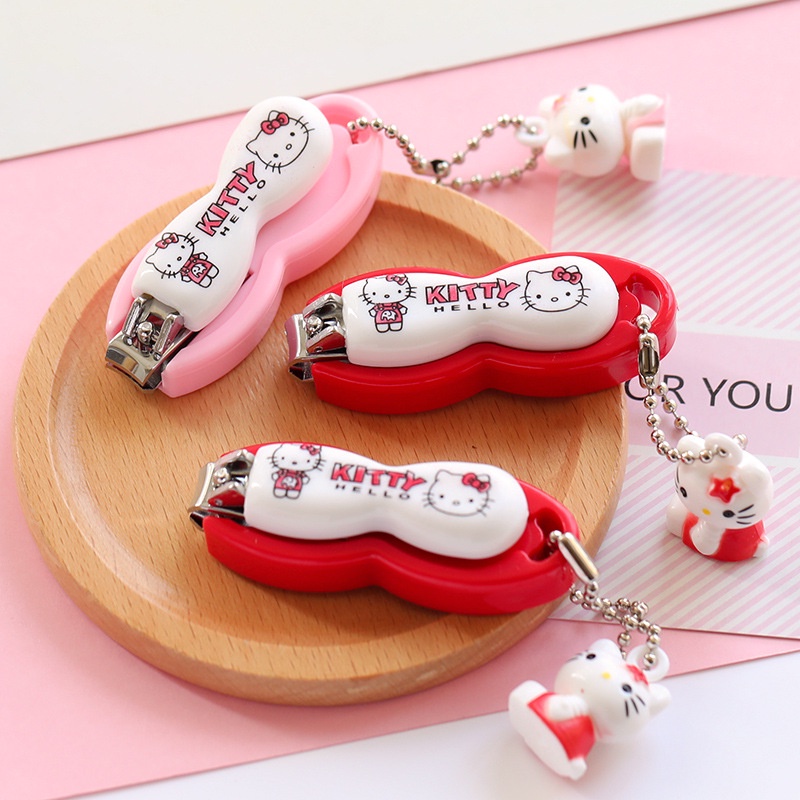 Hello Kitty กรรไกรตัดเล็บตุ๊กตากรรไกรตัดเล็บของขวัญวันเกิด