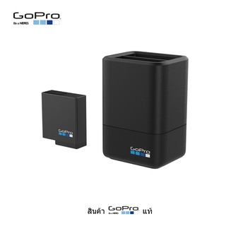 GoPro Dual Battery Charger with Battery for HERO7 black, HERO5 , HERO6  สินค้า GOPRO แท้