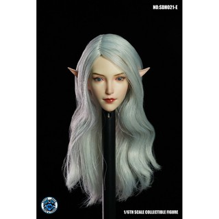 HOT TOYS Super Duck 1 / 6 Female Head Sdh021E สําหรับฟิกเกอร์ Pale Phicen 12 "