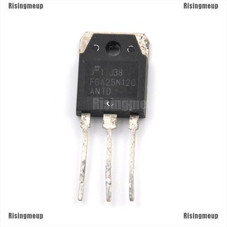 ทรานซิสเตอร์ไฟฟ้า rismeup 1pc igbt 1200 v fga 25 n 120 antd 25n