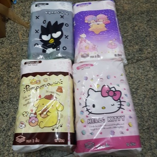 Green air Roll Tissue Sanrio กระดาษทิชชูม้วน ซานริโอ้ 1 ม้วน Little Twin Star Hello Kitty Pompompurin Bad badtz maru