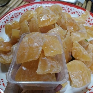 เปลือกส้มโอเชื่อมแห้ง ไม่มีน้ำเชื่อม กรอบอร่อย หวานแบบพอดีหอมหนึบหนับอร่อย500กรัม ราคา70บาท