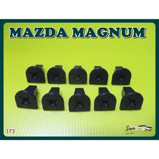 พลาสติกล็อคกันชนหน้า  ตัวใน  (173) - MAZDA MAGNUM Inner Front Fender Grille Clip Lock Set 10Pcs.