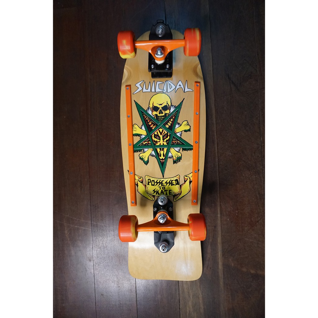 Surfskate - แผ่น skateboard Suicidal possessed Cruiser custom พร้อมส่ง