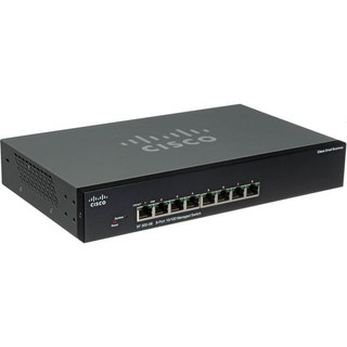 Cisco SF350-08 8-port 10/100 Managed Switch (Limited Lifetime Warranty)