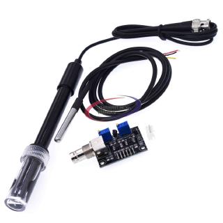 โมดูลเซนเซอร์ ph 0-14+ph electrode probe bnc สําหรับ arduino 1 order