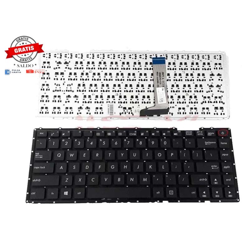 คีย์บอร์ด Asus A442 A442UF A442UQ A442UR X442UA