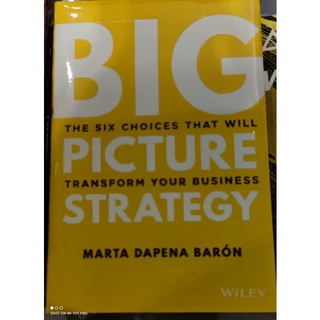 Big Picture Strategy