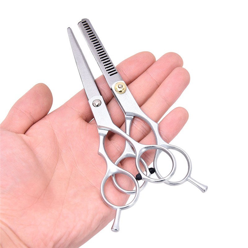 กรรไกรตัดผมมืออาชีพ 2 ชิ้น Hair Cut Cutting Barber Salon Scissors