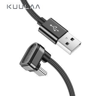 Kuulaa สายเคเบิ้ลชาร์จแบต Usb Type C Micro Usb สําหรับ Iphone Samsung Huawei Xiaomi