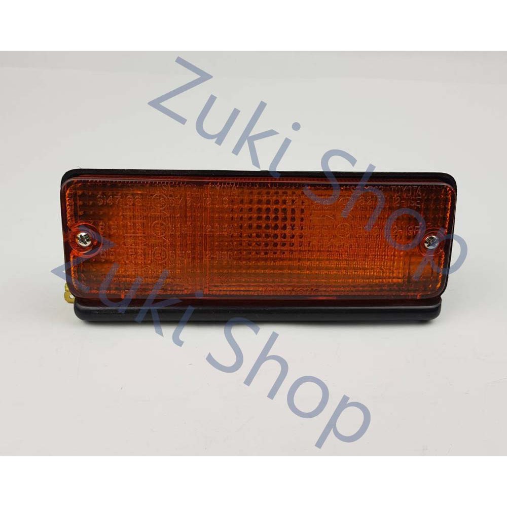 ไฟหรี่กันชน ไฟหรี่ในกันชนหน้า ไฟกันชน Bumper Light หน้า ซ้าย สำหรับ 79-87 Toyota Corolla AE71 KE70 T