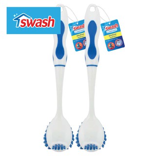 SWASH Dish Brush Pack2 แปรงล้างจาน แพ็ค2