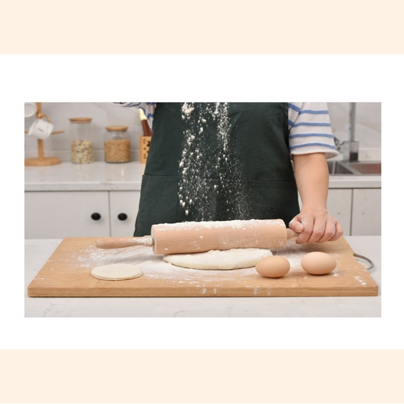 SUGA พร้อมส่ง ไม้นวดแป้ง ไม้นวดคลึงแป้ง มี 3 ขนาด อุปกรณ์ทำขนม COD SUR147 - รูปที่ 2