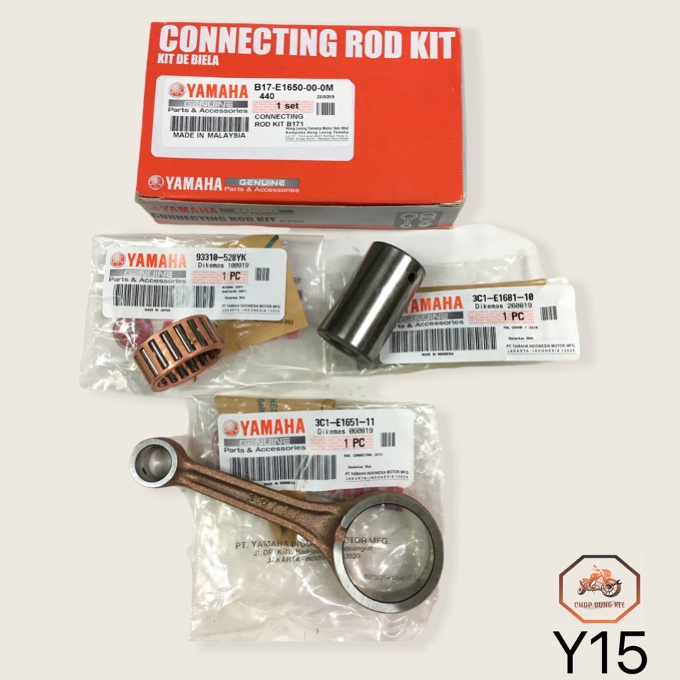 CONNECTOR KIT SET 100% HLY B17-E1650-00-0M สําหรับ YAMAHA Y15 V1 V2 Y15ZR