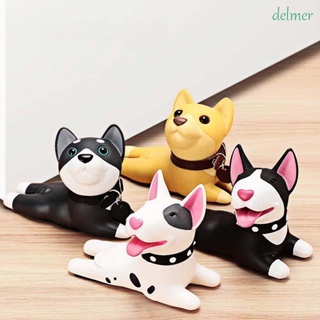 DELMER Cute Door Holder Silent Door Holders Catch Door Stopper Non Punching Non-Slip Animal Silicone Furniture Hardware Self Adhesive Door Wedge