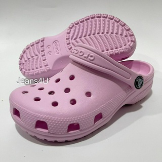 รองเท้าเด็ก CrocsKIDS classic สีเด็กหญิง ทรงสวย นิ่ม เบา ไซส์ 26---35