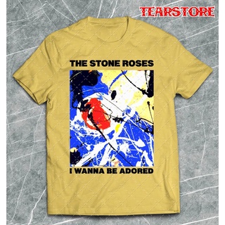 เสื้อยืดโอเวอร์ไซส์เสื้อยืดแขนสั้น พิมพ์ลาย The Stone Roses วงร็อค ภาษาอังกฤษ สําหรับผู้ชาย
S-3XL