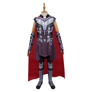 พร้อมส่ง Thor: ชุดจั๊มสูท ชุดคอสเพลย์ Love and Thunder Thor สําหรับเด็ก