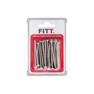สกรูเกลียวปล่อย TP 8X2" 25ตัว | FITT | 8855952006646 สกรู, น๊อต อุปกรณ์ยึดติด ต่อเติมซ่อมแซมบ้าน สกรูเกลียวปล่อย TP 8X2"