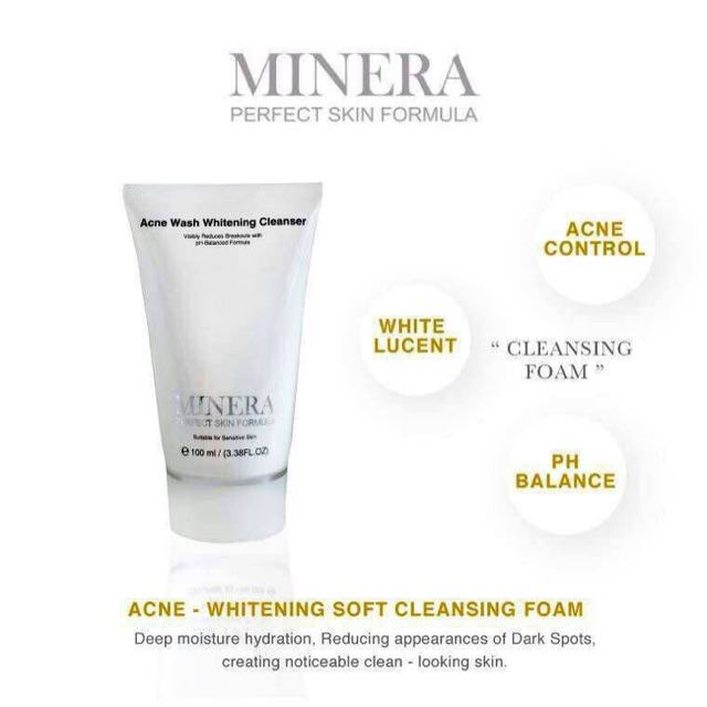 Minera Facial Foam