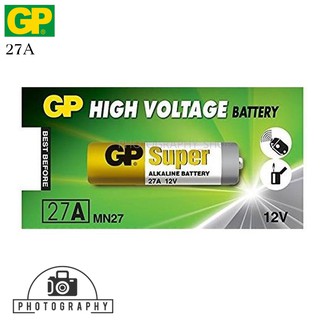 GP ถ่าน 27A สำหรับ ถ่าน 27A 12v A27 L828 อัลคาไลน์ยังสามารถใช้แบตเตอรี่รุ่น 12 V รีโมทคอนโทรล