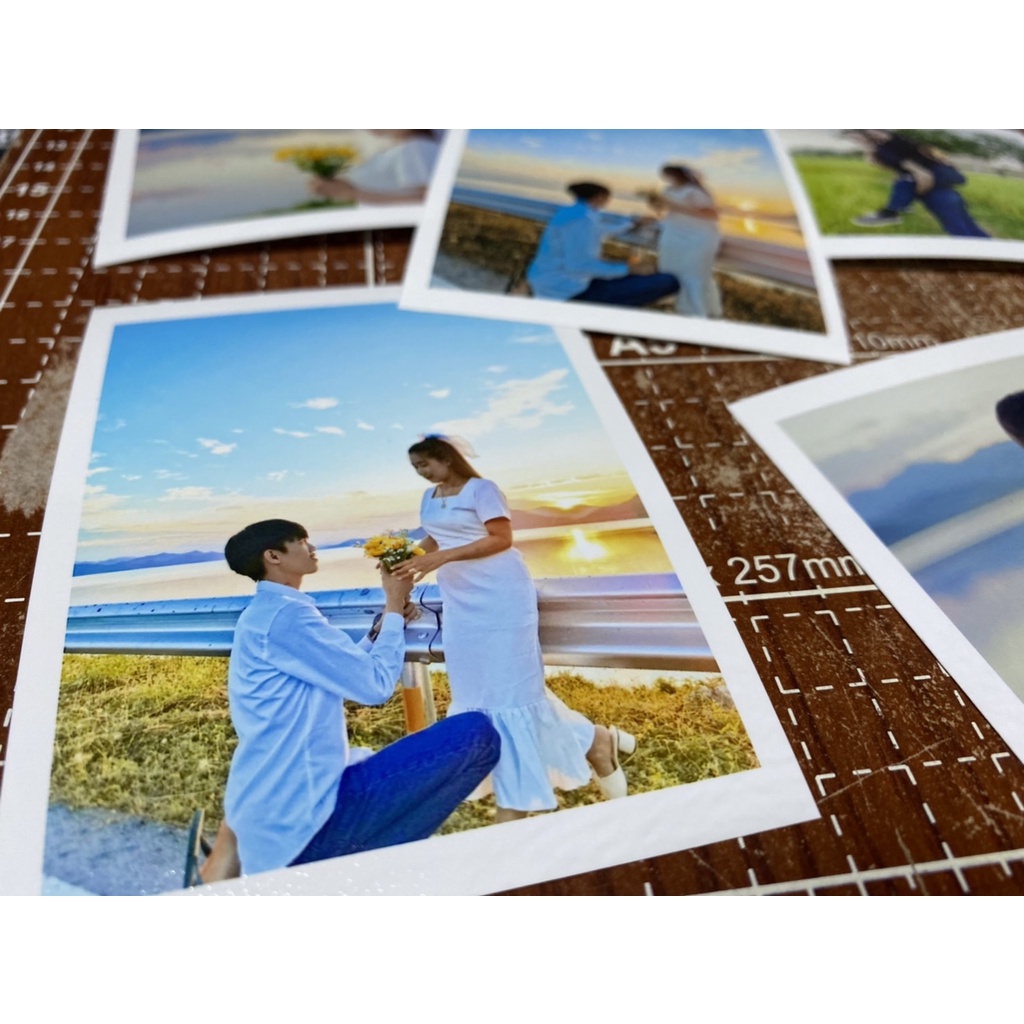 โพลารอยด์ขนาด3x4 ใบละ2บาท สีสวย กันน้ำ ทนรอยขูดขีดได้ (จัดส่งภายใน2-3วัน)