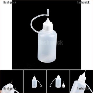 flashquick 30ml Glue Applicator Needle Squeeze Bottle for Paper Quilling DIY Paper Craft Tool