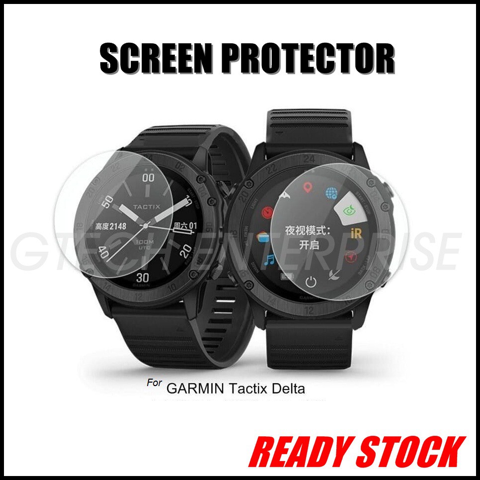 สําหรับ Garmin Tactix 7 Delta Solar Smart Watch Nano TPU ป้องกันการระเบิด PET ป้องกันหน้าจอแบบเต็ม