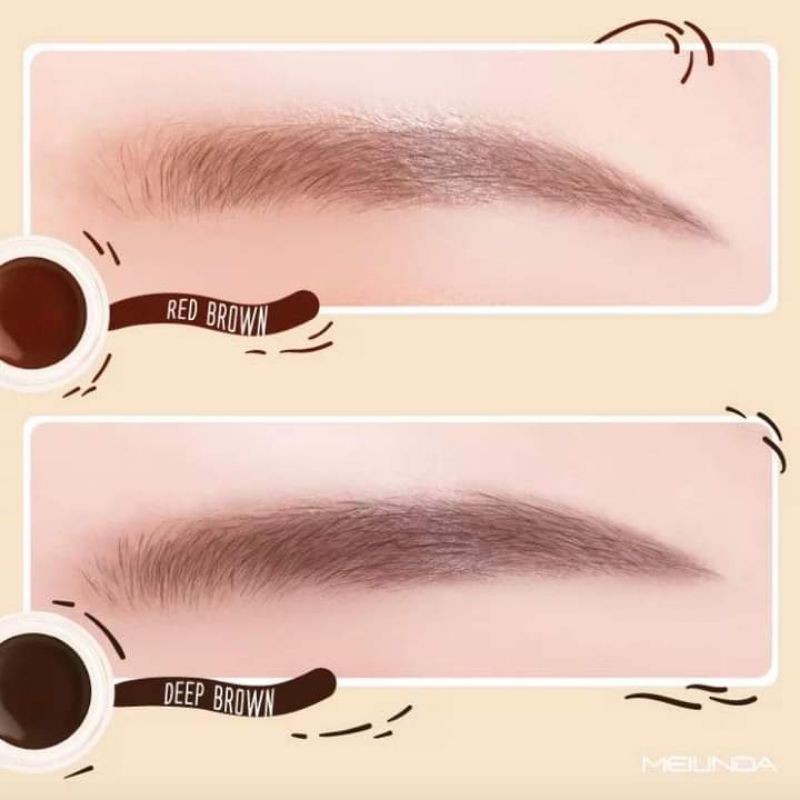 เจลเขียนคิ้ว Meilinda brow styling gel MC3095