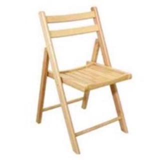 เก้าอี้ไม้ยางพาราพับได้ ข็งแรง ราคาถูก