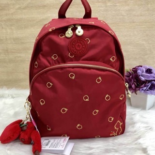 🐒😵สาวกลิงต้องจัดค่ะ!!!🍎Kipling Disney’s Snow White Paola Satin Backpack 🍎🍭