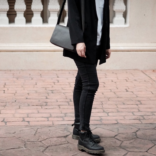 labrador WISE bag S#1 กระเป๋าสะพายไหล่หนังแท้ (LAA097)