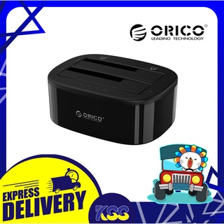 Orico HDD Docking 2 Bays 6228US3-C USB3.0 + Clone โอริโก้ด๊อกกิ้ง รับประกัน 2 ปี