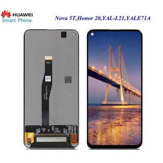 จอ LCD.Huawei Nova 5T,Honor 20,Honor 20 Pro,YAL-L21,YALE61A,YALE71A+ทัชสกรีน