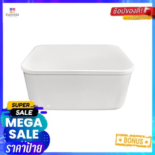 กล่องฝาปิด STACKO 63493 M CALLA 26x37x16 ซม. สีขาวSTORAGE BOX WITH LID STACKO 63493 M CALLA 26x37x16CM WHITE