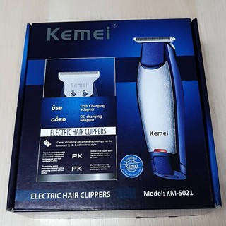 🔥🔥สินค้าพร้อมส่ง🔥🔥KEMEI รุ่น KM-5021 ปัตตาเลี่ยนตัดผมไร้สาย