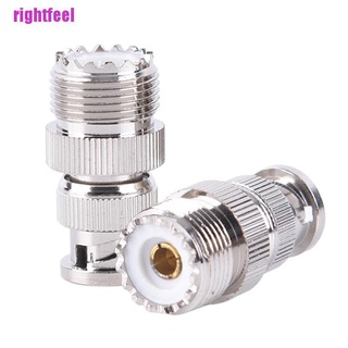 Rightfeel สายเคเบิลอะแดปเตอร์แจ็ค Bnc Male Plug To So239 Uhf Pl-259